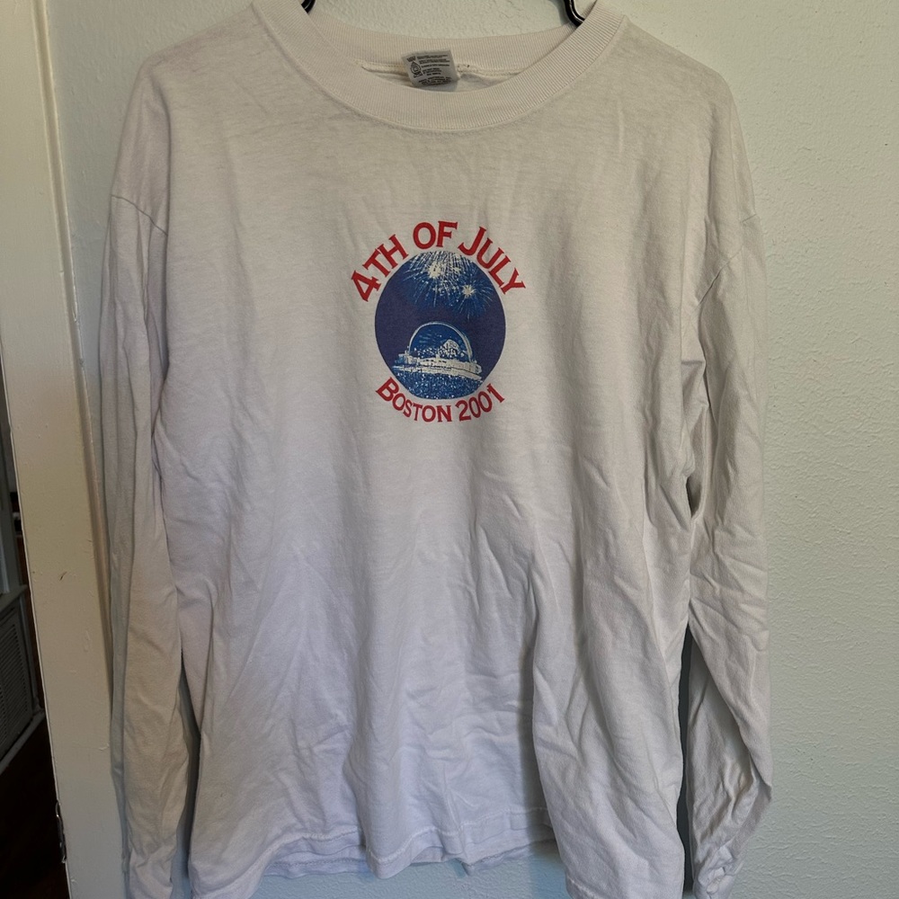 Boston 4th of July Long Sleeve T-Shirt